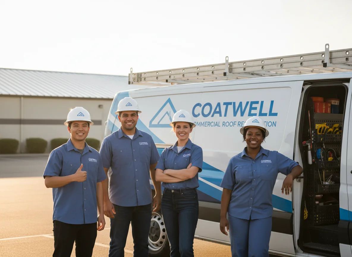 Commercial roof coating company in Fairburn, SD